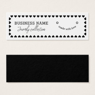 Tarjeta de visualización moderna del patrón de tie
