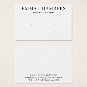 Tarjeta de visualización moderna Minimalista de in
