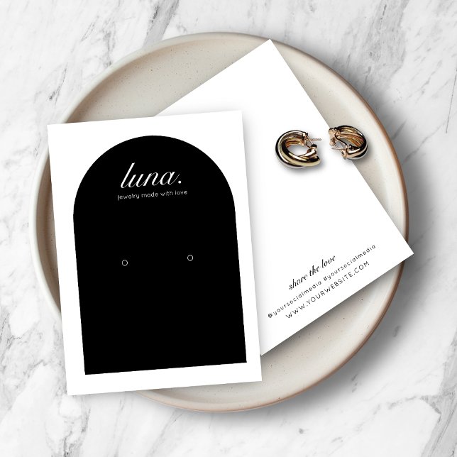 Tarjeta de visualización moderna Minimalista de la (Subido por el creador)