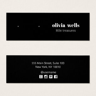 Tarjeta de visualización moderna para el anclaje d