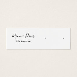 Tarjeta de visualización moderna sencilla para el