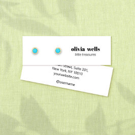 Tarjeta de visualización moderna sencilla para el 