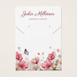 Tarjeta de visualización moderna y elegante del co