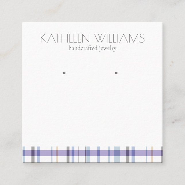 Tarjeta de visualización moderna y moderna de jueg (Anverso)