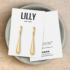 Tarjeta de visualización moderna y simple de la ga