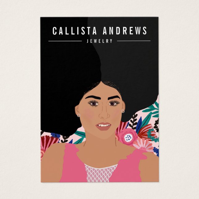 Tarjeta de visualización para el Ilustracion Chica (Frente)