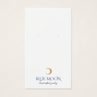 Tarjeta de visualización para joyas de la luna de
