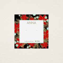 Tarjeta de visualización para vacaciones , Navidad