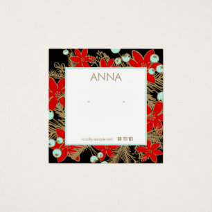 Tarjeta de visualización para vacaciones , Navidad