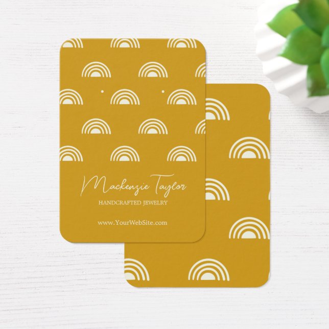 Tarjeta de visualización personalizada del arco ir (Escritorio)