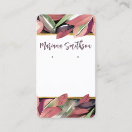 Tarjeta de visualización QR Code Gold Pastel Folia