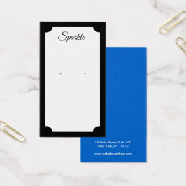 Tarjeta de visualización retro-moderna de giro neg