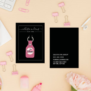 Tarjeta de visualización sencilla de la cadena de
