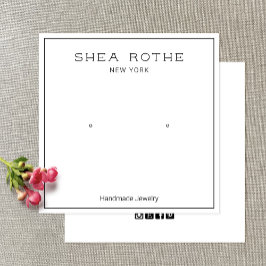 Tarjeta de visualización sencilla Guay moderna de