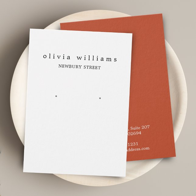 Tarjeta de visualización sencilla y moderna (Subido por el creador)