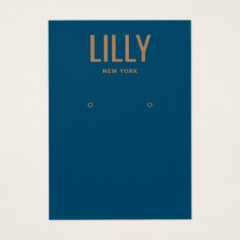 Tarjeta de visualización sencilla y moderna de los