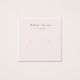 Tarjeta de visualización simple cuadrada de los pi