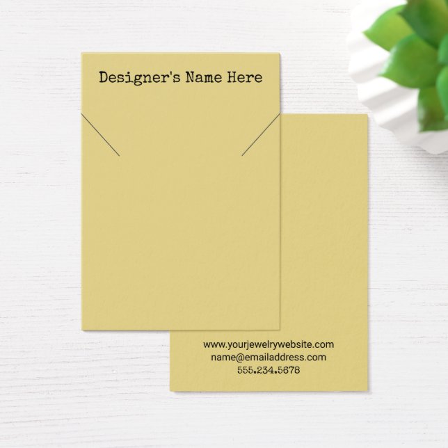 Tarjeta de visualización simple Custard del soport (Escritorio)