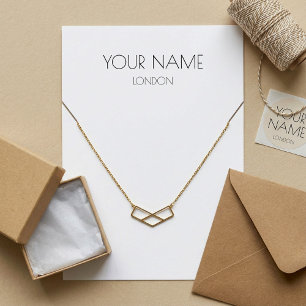 Tarjeta de visualización simple de collar o pulser