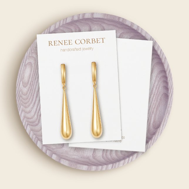 Tarjeta de visualización simple de ganancia blanca (Subido por el creador)