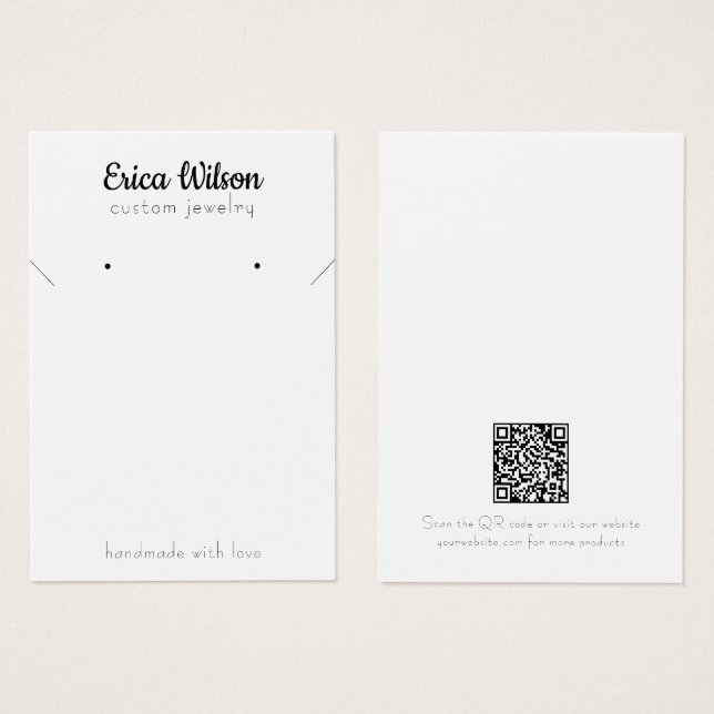 Tarjeta de visualización simple de ganancia de cue (Anverso y reverso)