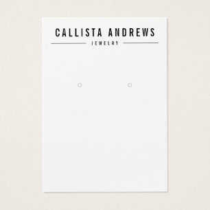 Tarjeta de visualización simple de ingresos blanco