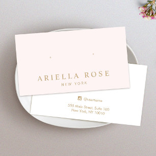Tarjeta de visualización simple de joyas de gananc