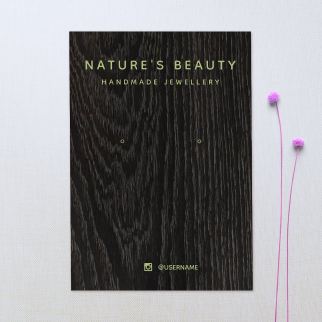 Tarjeta de visualización simple de joyería retro d (Subido por el creador)