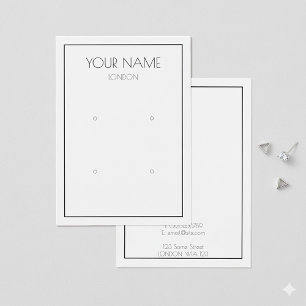 Tarjeta de visualización simple de las pendientes