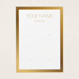 Tarjeta de visualización simple de los bordes dora