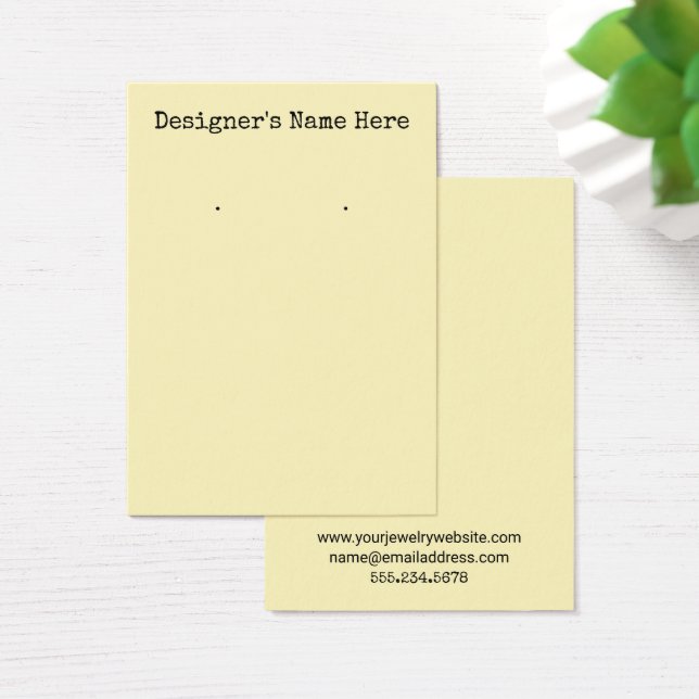 Tarjeta de visualización simple del soporte del as (Escritorio)