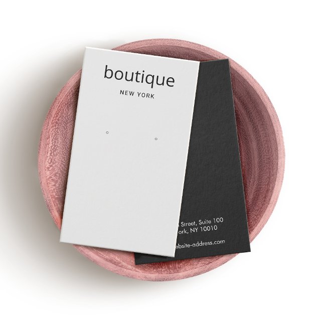 Tarjeta de visualización simple Gris-moderna de la (Subido por el creador)