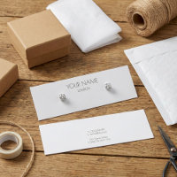 Tarjeta de visualización simple mínima de los pend