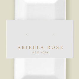 Tarjeta de visualización simple para canteros gris