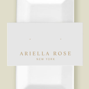 Tarjeta de visualización simple para canteros gris