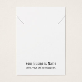 Tarjeta de visualización simple y moderna de colla