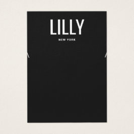 Tarjeta de visualización simple y moderna de colla