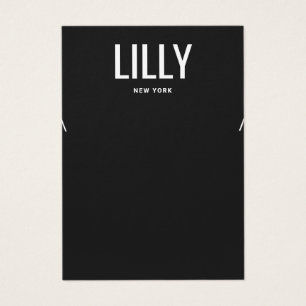 Tarjeta de visualización simple y moderna de colla