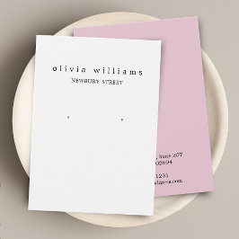 Tarjeta de visualización simple y moderna de ganan