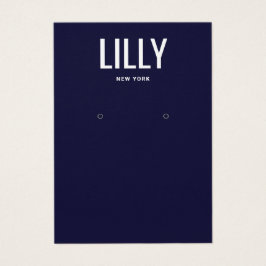 Tarjeta de visualización simple y moderna de la ma