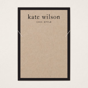 Tarjeta de visualización simple y moderna del coll