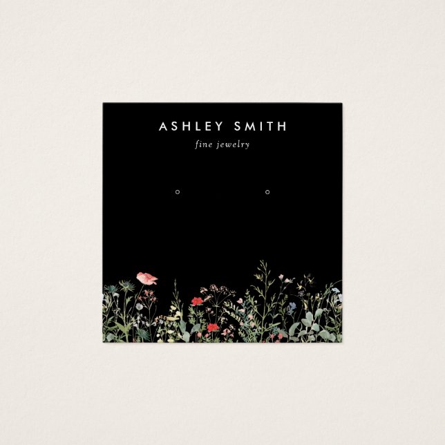 Tarjeta de visualización Wildflower Meadow Earl (Anverso)