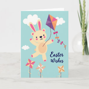 Tarjeta de Volantín de Criatura Feliz de Primavera