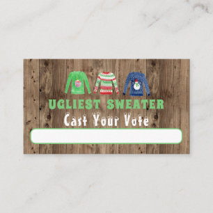 Tarjeta de voto sudadera para los Navidades más fe