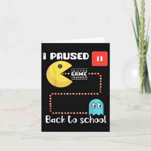 Tarjeta De Vuelta A La Escuadrón De Azar De La Escuela En 