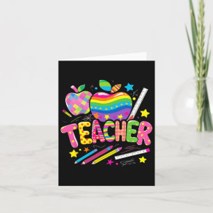 Tarjeta De Vuelta A La Escuela El Amor De La Enseñanza Ins