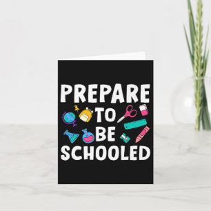 Tarjeta De Vuelta A La Escuela El Equipo De Maestros Funda