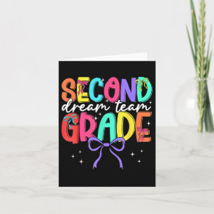 Tarjeta De Vuelta A La Escuela Profesora De Equipo De Segu