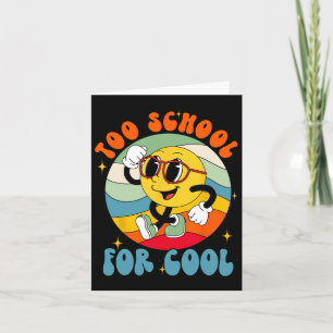 Tarjeta De Vuelta A La Escuela Sonrisas Cara A La Escuela