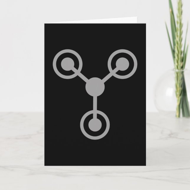 Tarjeta De vuelta a los años 80 por máquina de viajes de t (Anverso)